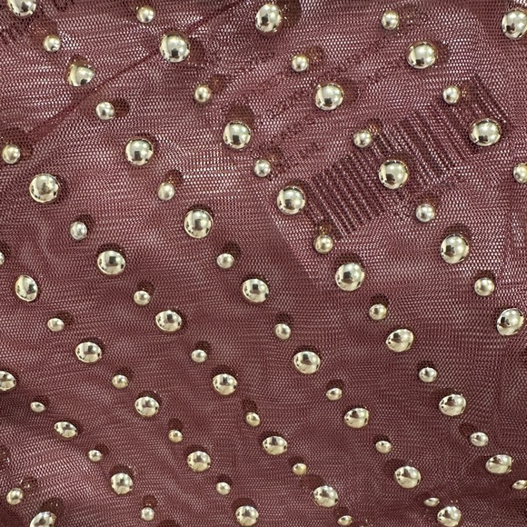 Anthropologie Studded Sheer Mesh Cami - Size M/L - Picture 8 of 9